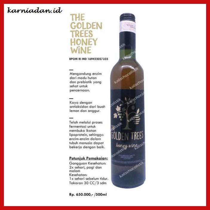 

MADU-MINUMAN- THE GOLDEN TREES HONEYWINE 500ML -ASLI-BUKAN-KAWE-KAWE-