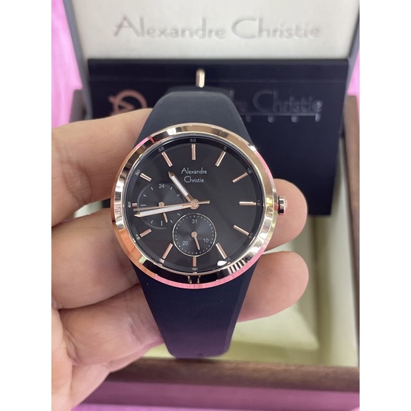 alexandre christie 2663bf wanit hitam rosegold