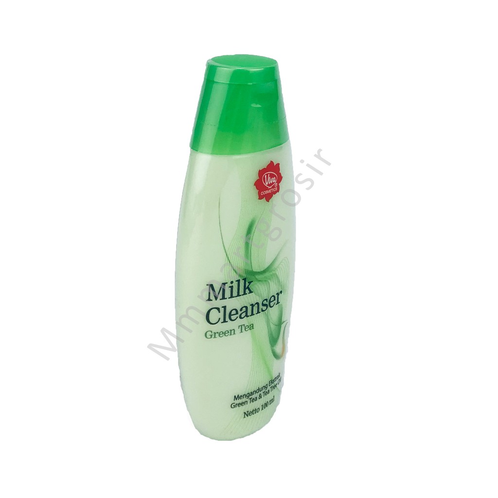 Viva Kosmetik / Milk Cleanser Green tea / Susu Pembersih / 100ml