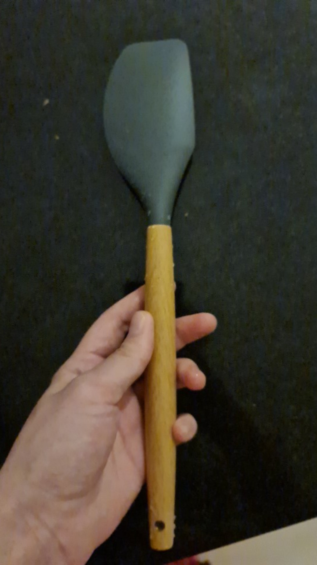 [banner] Spatula Bahan Silikon Dengan Gagang Kayu Untuk Memasak