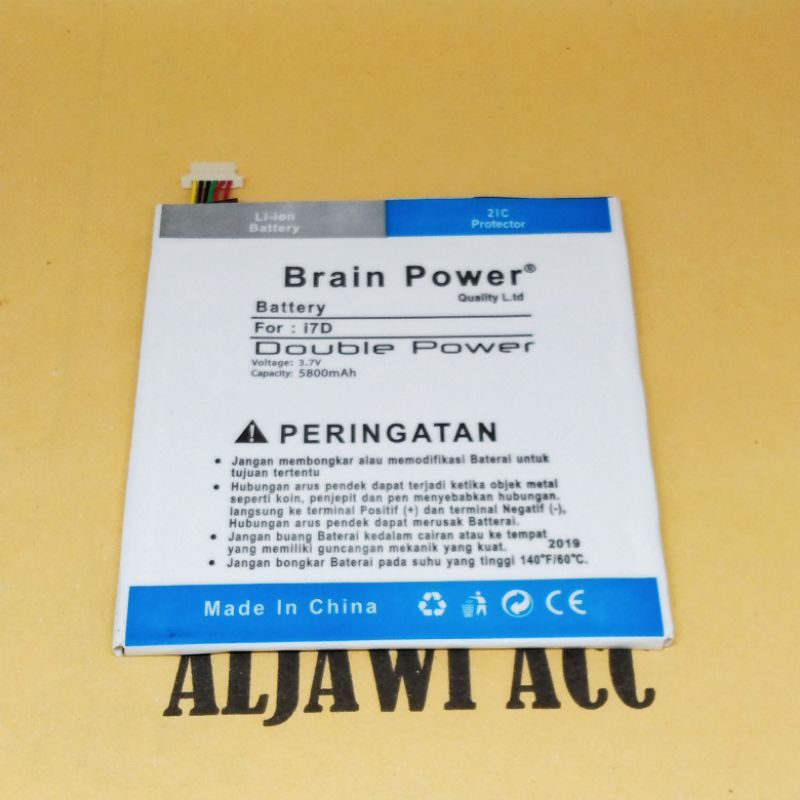 Baterai Batre Battery Tab Advan i7D Double Power Battery