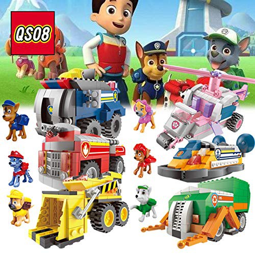 Lego Bricks Paw Patrol / Lego Anjing Polisi / Funny Dog Small Squad
