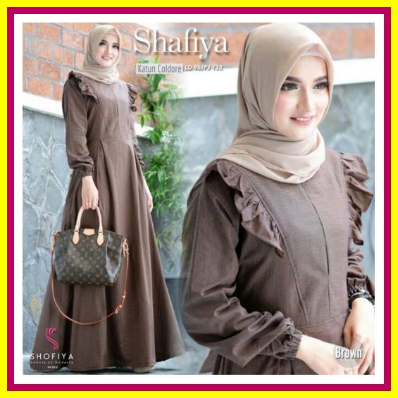 Gamis Premium Big Size Dress Muslim  Gamis Idul Fitri 2022 Murah Terbaru 2022 Gamis Syari Bisa Cod G