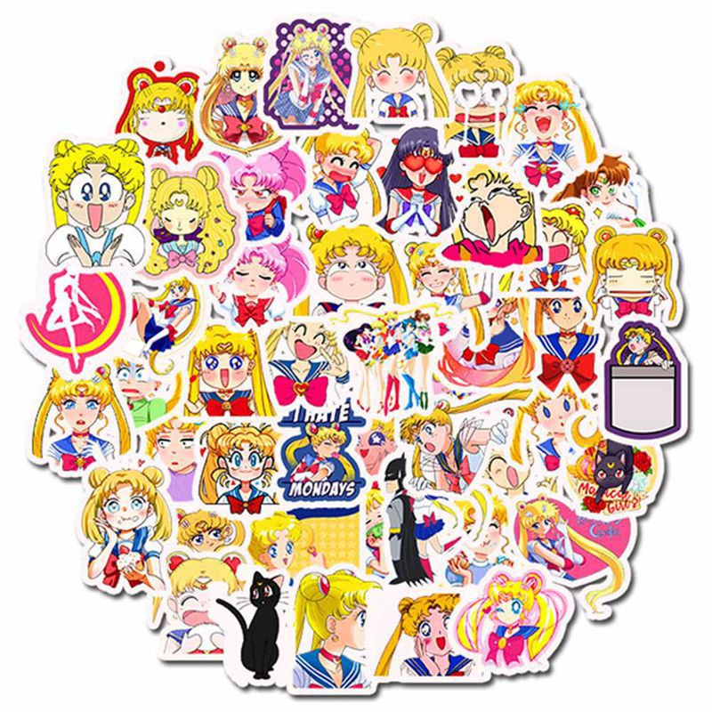 SM003 – Sticker / Stiker Anime Manga Cosplay Jepang Sailor Moon