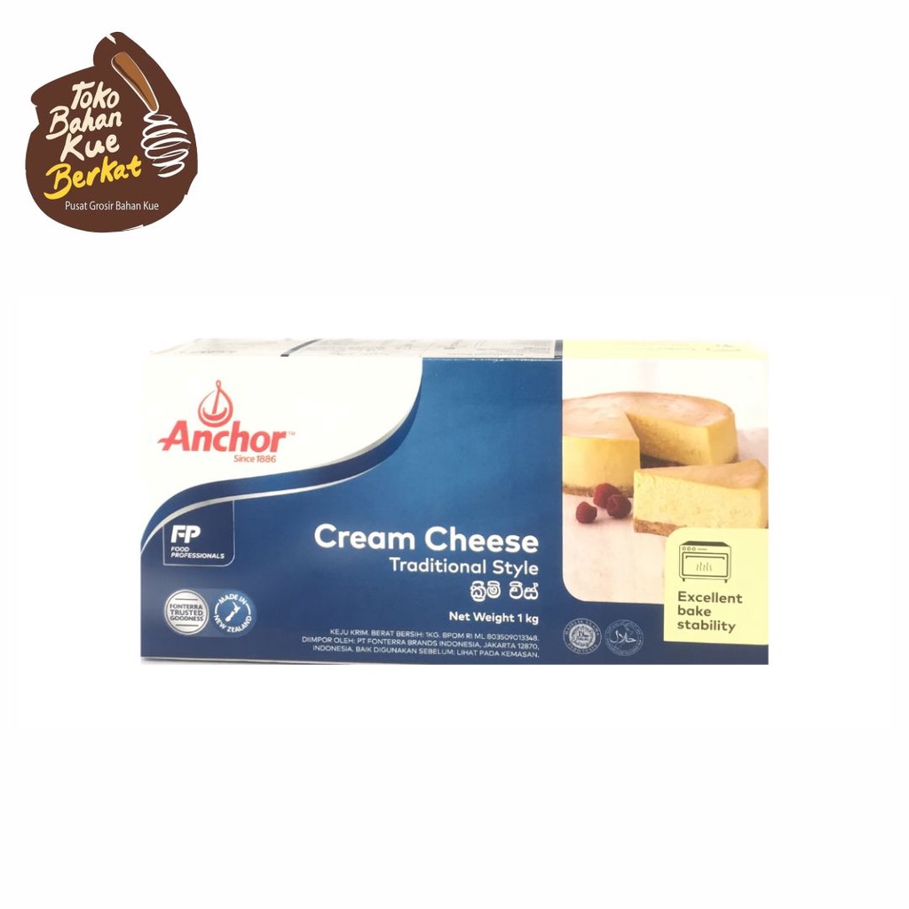 KEJU CREAM CHEESE ANCHOR 1 KG