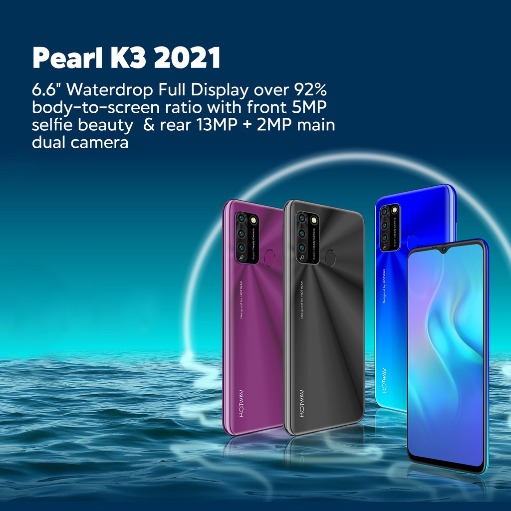 HOTWAV Pearl K3 2021 3GB/32GB Dual SIM Card / Smartphone FHD 6.53