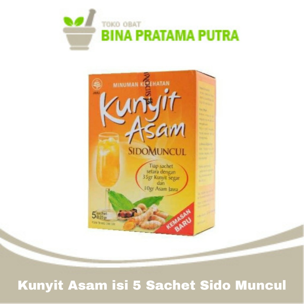 

Kunyit Asam isi 5 Sachet Sido Muncul