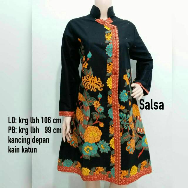 TUNIK BATIK PEKALONGAN | TUNIK CANTIK | BAJU BATIK