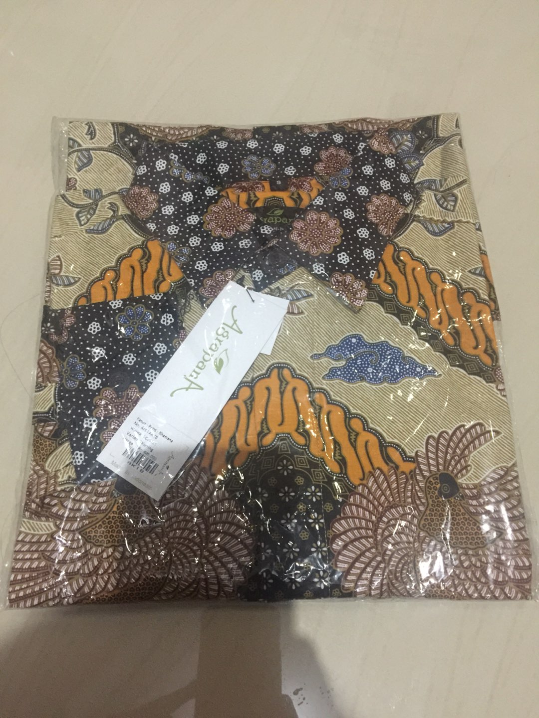 Agrapana Baju Batik Pria Lengan Panjang Batik Premium Kemeja Batik Pria Lengan Panjang Bhamana