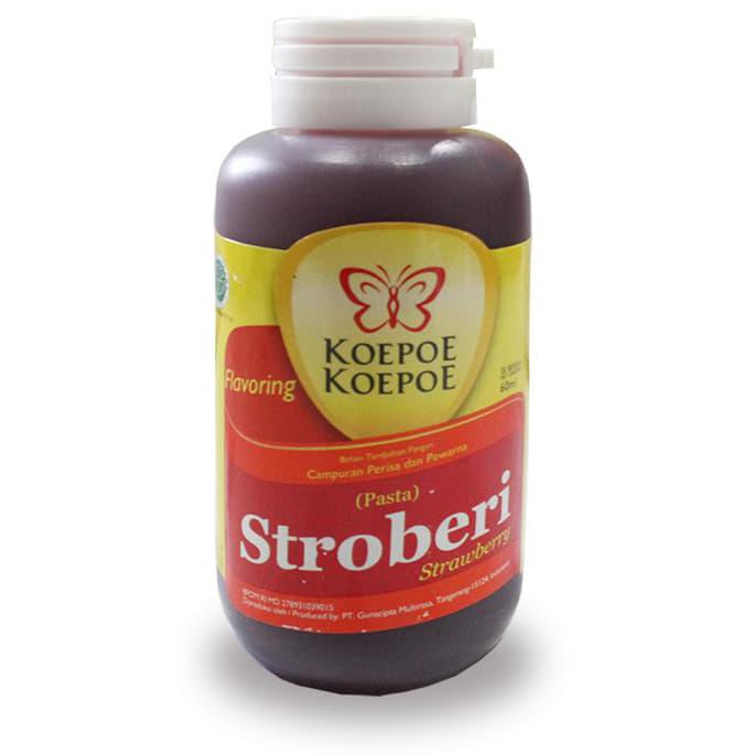 

Toko-Bahan-Kue- Pasta Koepoe Koepoe Rasa Stroberi 60Ml/ 60 Ml Perisa / Flavoring -Terlengkap-