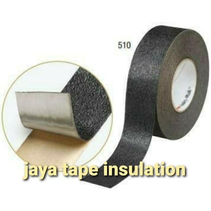

3M safety walk 510 Almanium 2inc x 18 M (hitam)isolasi anti slip