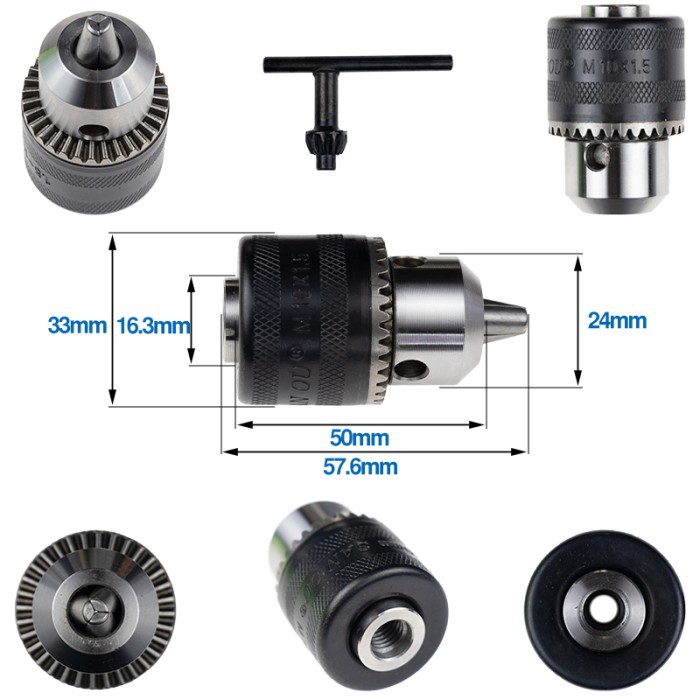 Angle grinder variable electric drill conversion head