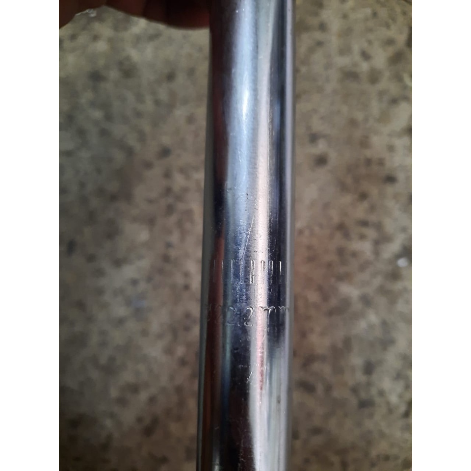 TERMURAH!!! Seatpost BMX Jadul 22.2mm Chrome 30cm / Realpict