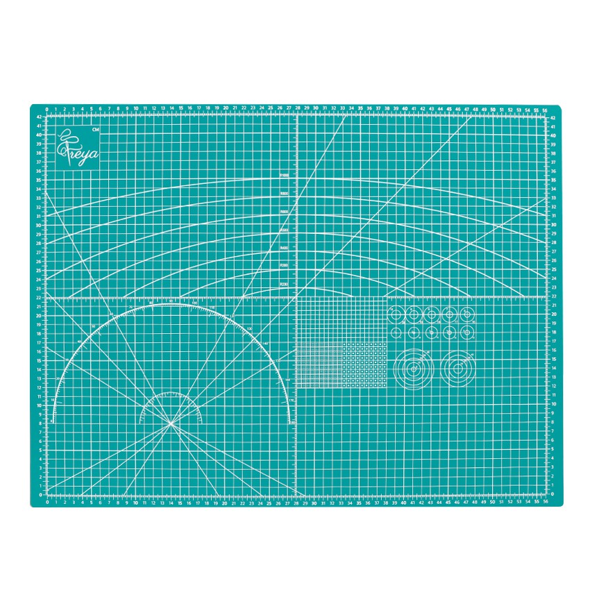 Cutting Mat Ukuran A2 - Double Sided Self Healing Cutting Mat A2