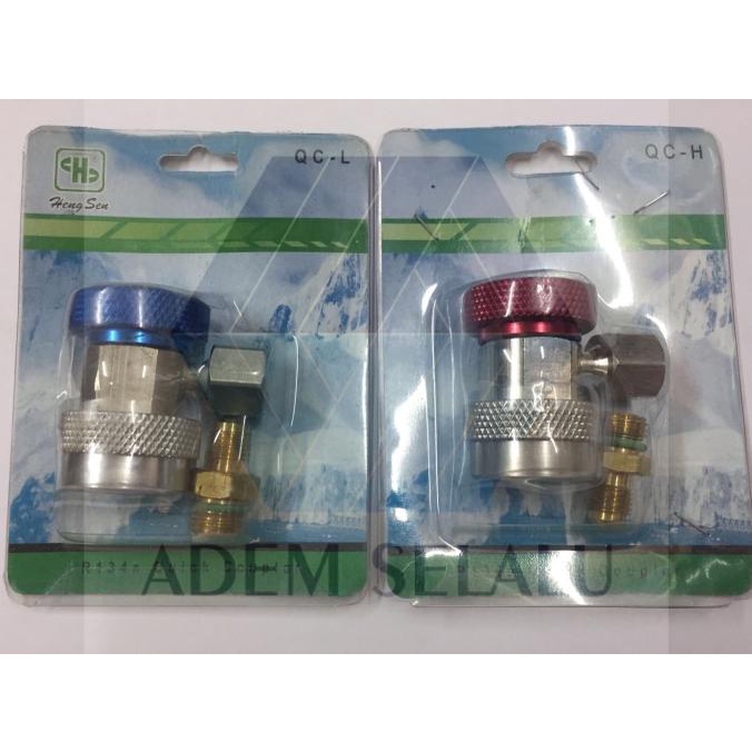 Quick Coupler R134A High & Low / Qc Set R134A