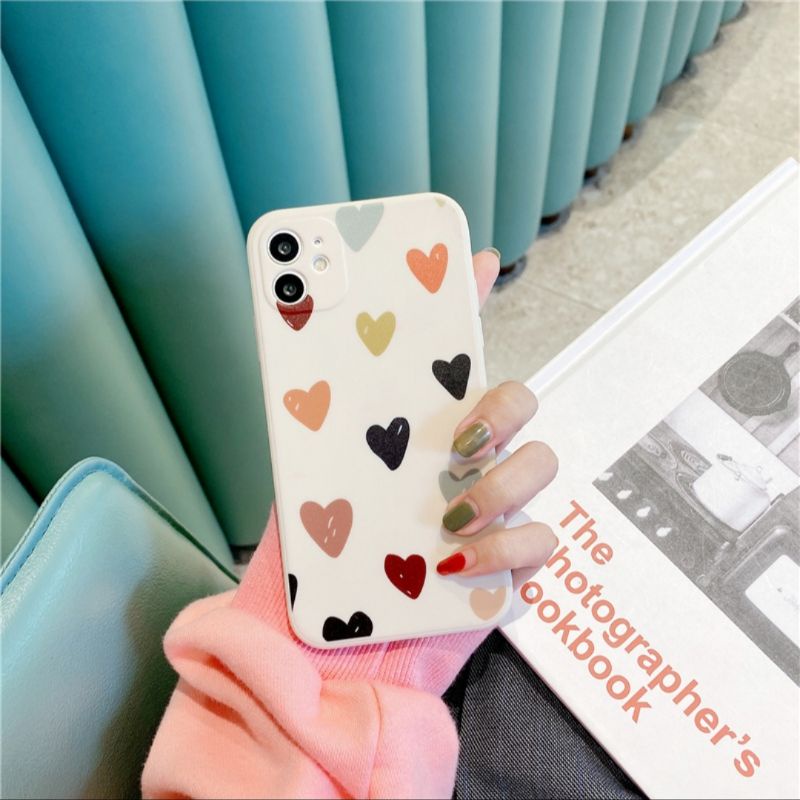Casing Soft Case Samsung Motif Hati Pastel A10S A20S A30S A21S A11 A31 A50 A50S A51 A71 M01S