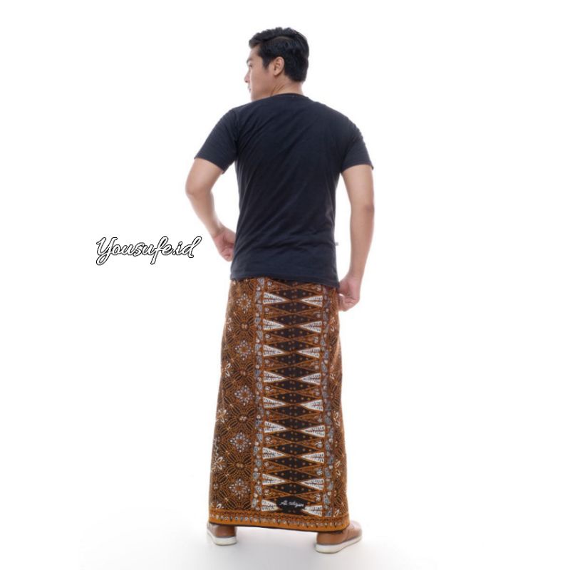 Sarung Batik Tulis Premium Katun Halus Bisa Seragam Pondok Santri Pesantren Halus Sultan Kode SBTH01G