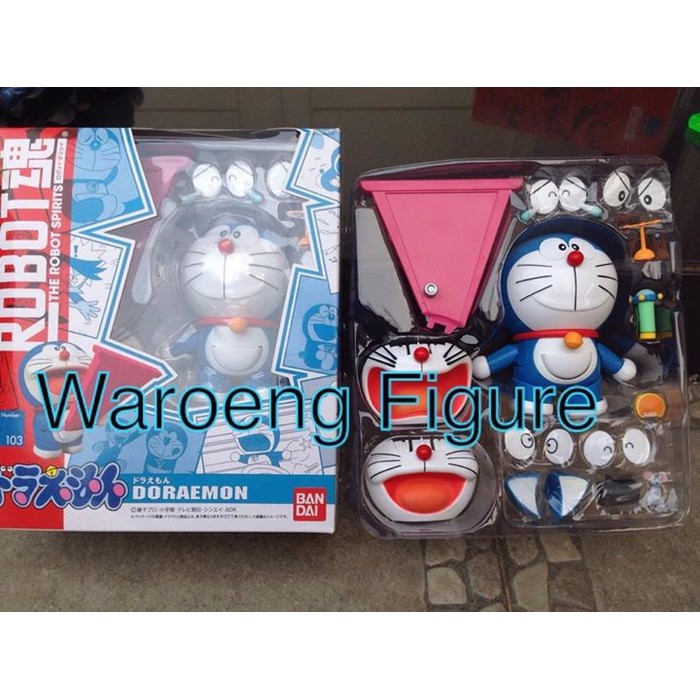 ROBOT... Mainan Anak   Action Figure Doraemon Robot Damashi Bandai Kws   TFA 05