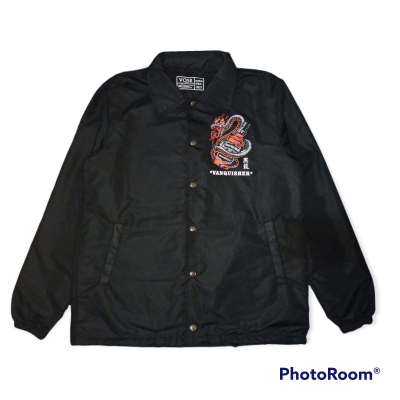 JAKET COACH CJ PRIA NAGA HITAM / JAKET COACH PARASUT PRIA MURAH / JAKET COACH KEREN