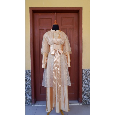 CUSTOM SET DRESS PESTA, DRESS BROKAT, DRESS BRIDESMAID