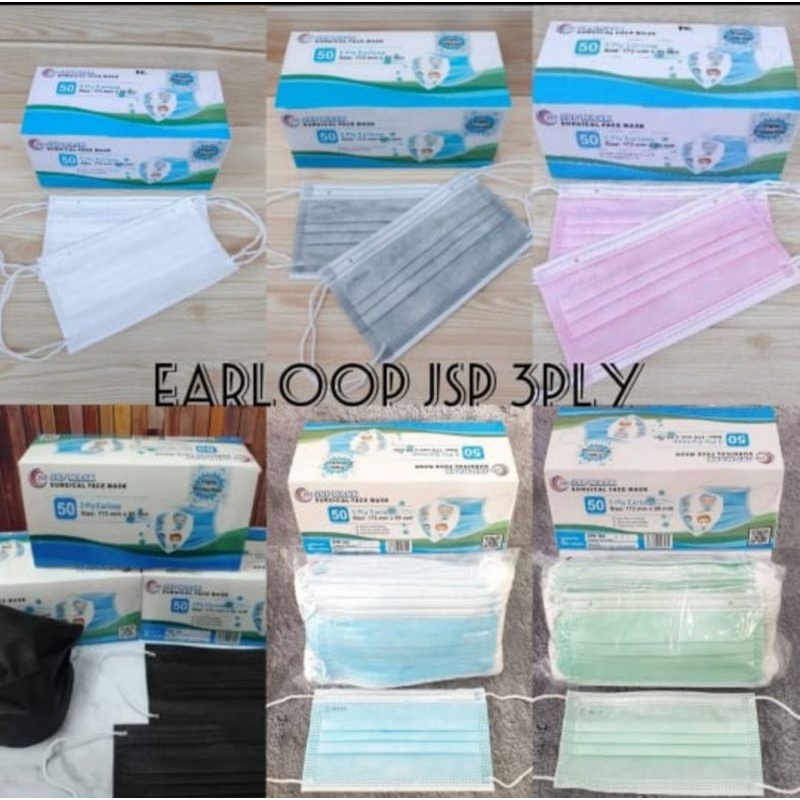 masker earloop dan earloop hijab