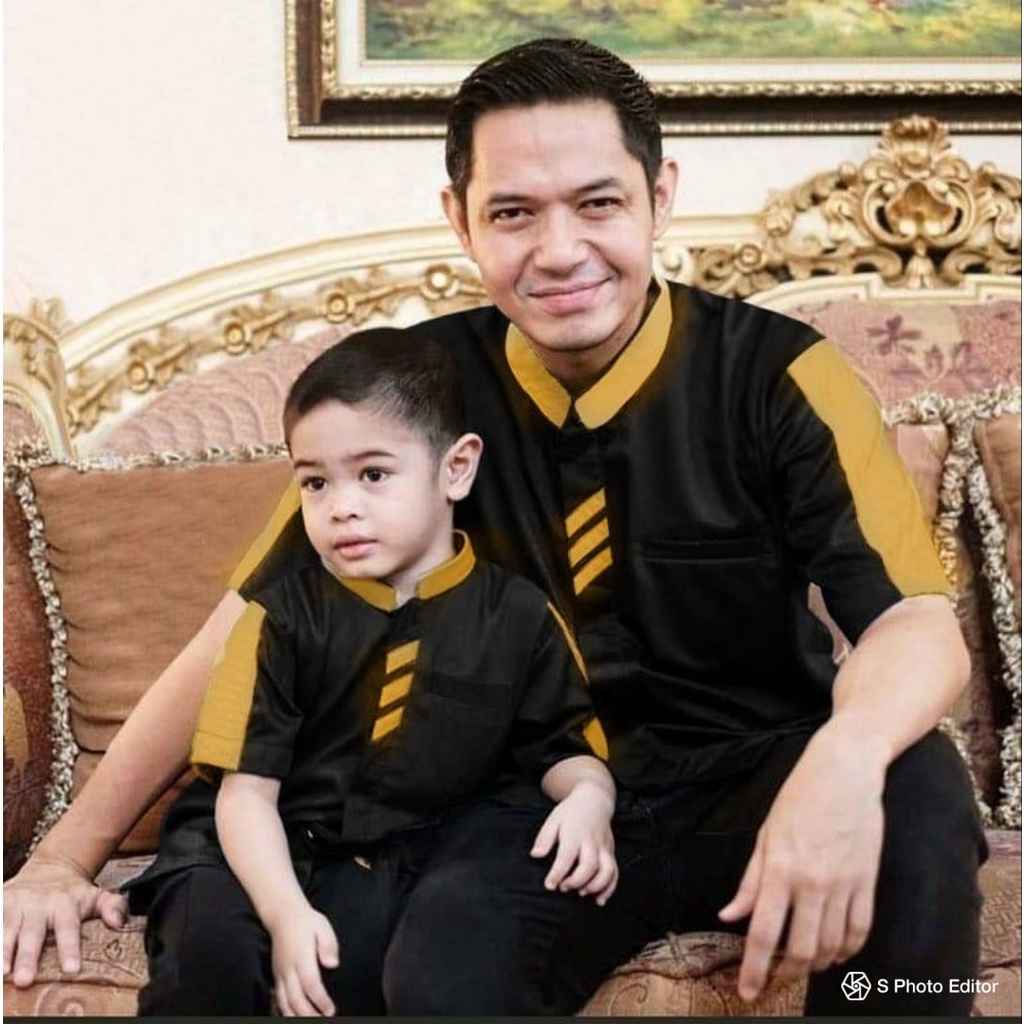 FWG - COUPLE DUDE MARCO / BAJU COUPLE AYAH DAN ANAK / COUPLE / BAJU ATASAN KEMEJA TERBARU / ATASAN