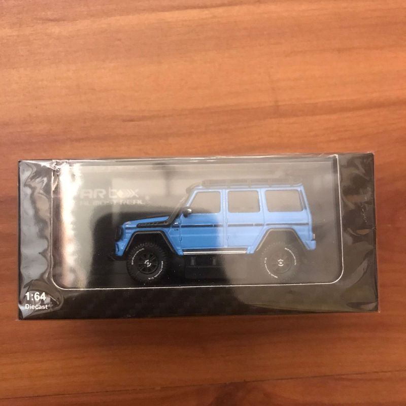 ALMOST REAL BRABUS 550 ADVENTURE MERCEDES-BENZ G-CLASS 4X4 2017 BLUE