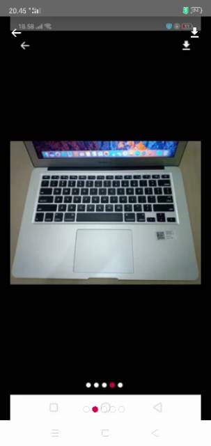 OBRAL GAN ..MICBOOK AIR 13 INCH 2011 INTEL CORE I5..RAM 2..SSD 64..MULUS