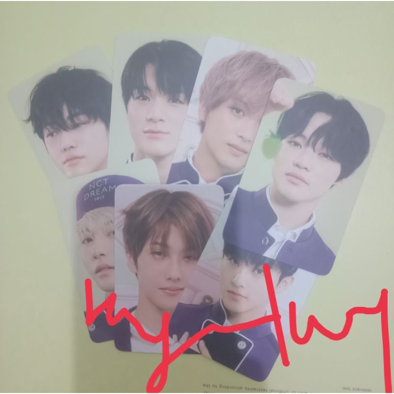 PC BENEFIT ONLY KTOWN4U NCT DREAM SG22 SEASON GREETINGS JENO JAEMIN MARK HAECHAN