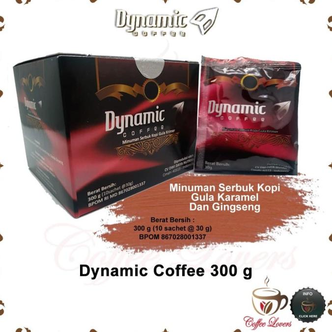 

COFFEE DYNAMIC KOPI DINAMIK 10 sachet -Diskon Besar