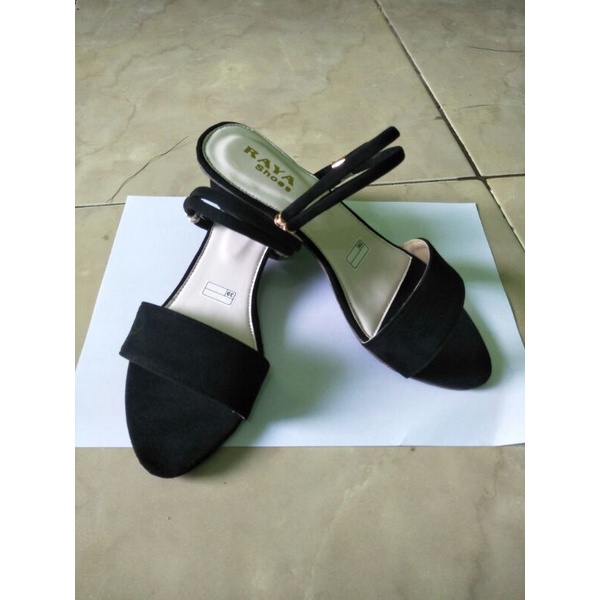 RAYA SANDAL WANITA SANDAL HAK TAHU 3 CM,SANDAL  NAILA HEELS SANDAL MURAH R05