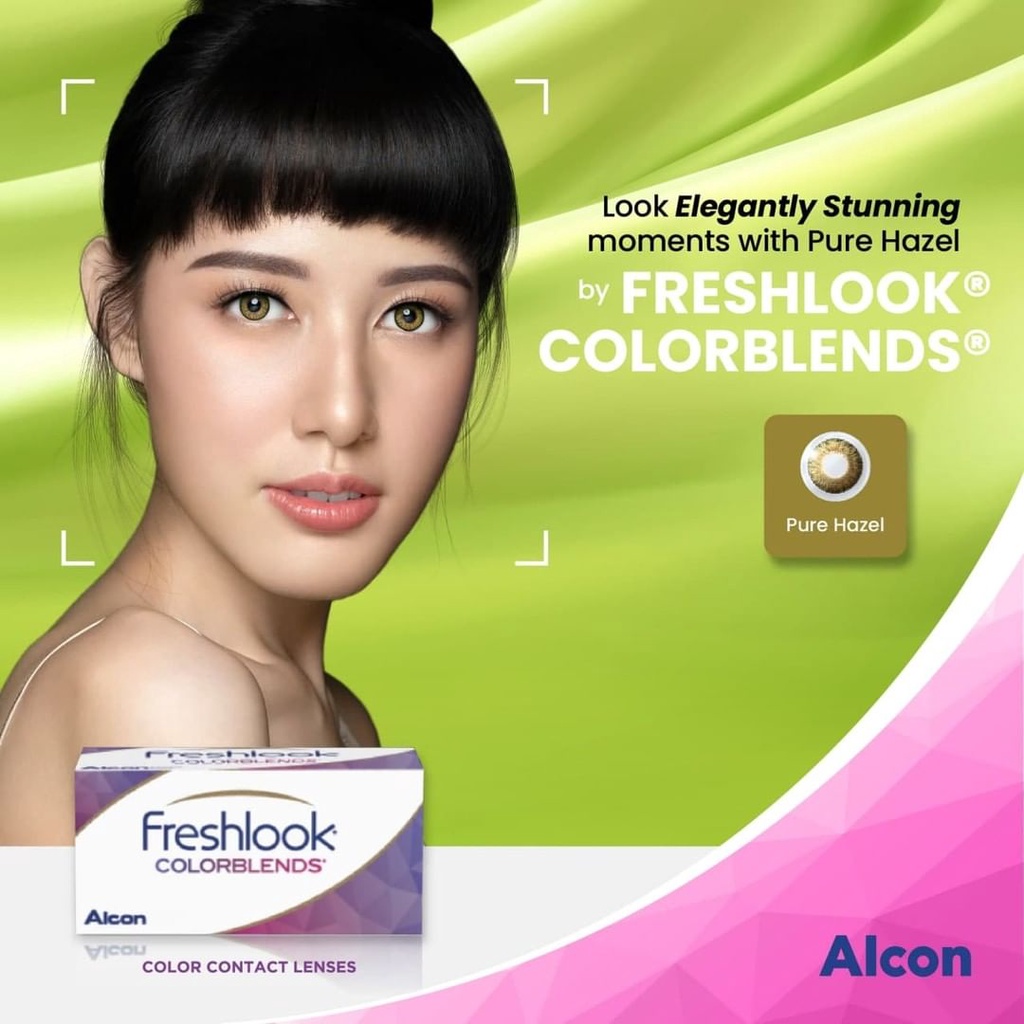 Softlens Freshlook Colorblends Pure Hazel Bulanan