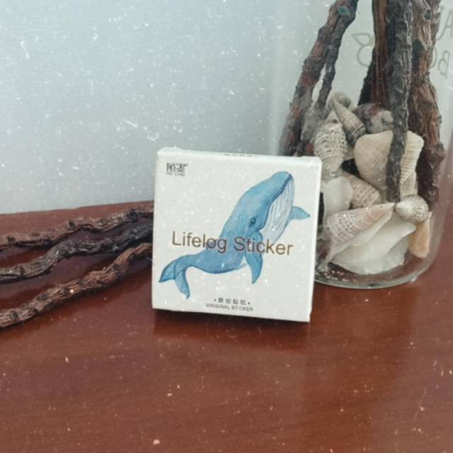 

Stiker Dekorasi Motif Paus Untuk Scrapbook/Journal/Diary