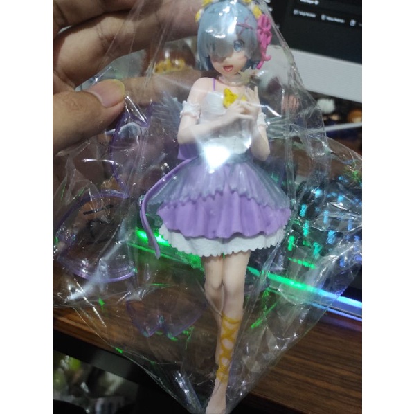 Re:ZERO Starting Life in Another World Anime 19 CM Angel Wing Rem Figure