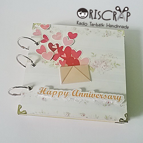 

Hadiah untuk Anniversary "RECOMENDED" / Scrapbook Anniversary