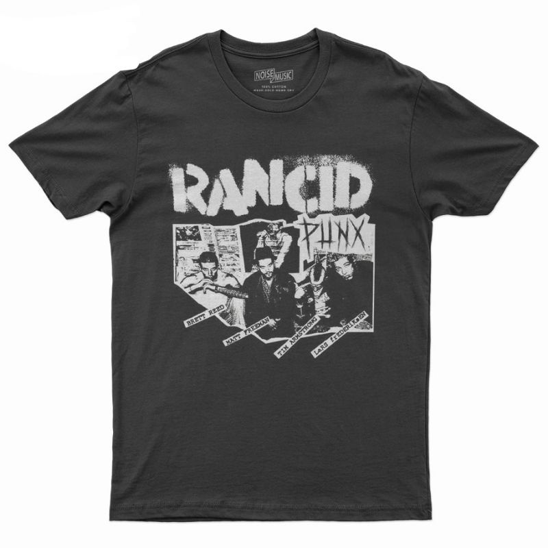kaos band RANCID - kaos band punk - kaos musik original - kaos band