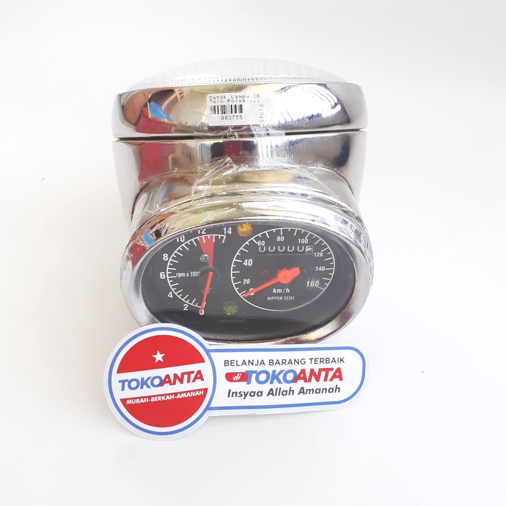 Batok Lampu Depan Set Speedometer Spidometer CB Twin Polos