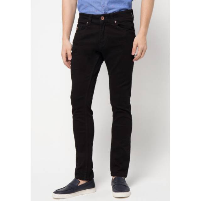 Celana Lois Jeans Hitam Original Indonesia