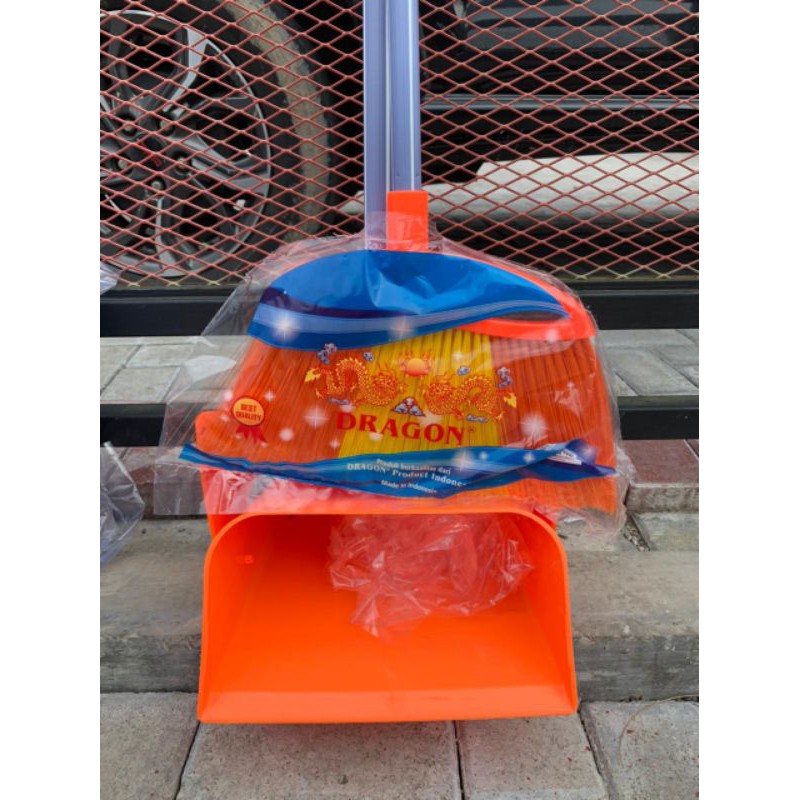 Dragon Sapu Pengki Sampah Set / Sapu Lantai / Pengki Sampah Plastik