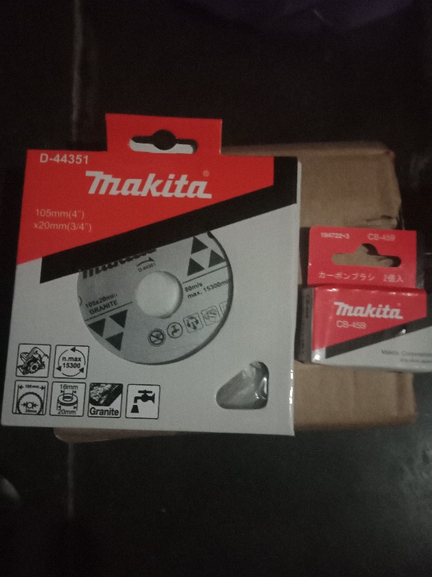 Carbon Brush  Cb459 Cb 459 Original Bostel Sepul Batu Arang Makita Brostel Mesin Gerinda Mt90 Mt91