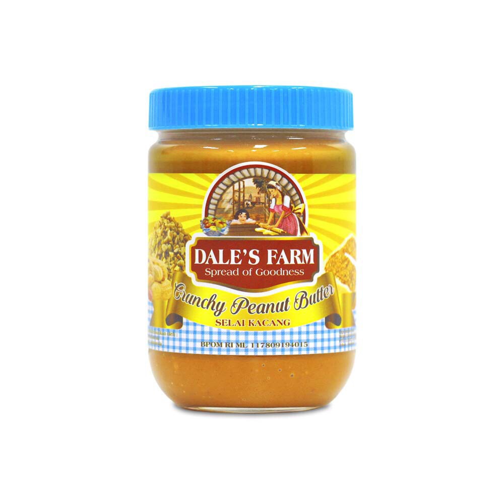 Dale’s Farm Crunchy Peanut Butter – Selai Kacang 500gr