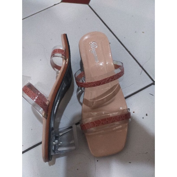 sandal flat wanita sandal wanita hak 3cm