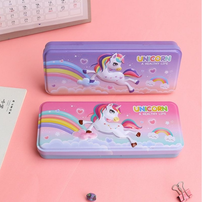 PENCIL CASE KENKO - CEPUK - TEMPAT PENSIL KALENG - B725