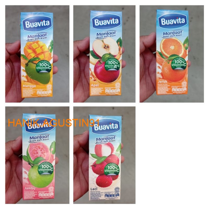 

Buavita Jus Buah Asli 245 Ml / Buavita 245ml