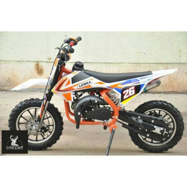 MOTOR MEDIUM TRAIL LENKA 26 50CC MESIN 2 TAK~MOTOR MINI-MOTOR CROSS-MOTOR LENKA-MAINAN MOTOR ANAK