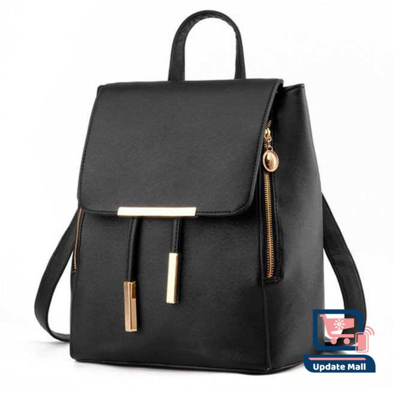 TAS KULIT RANSEL WANITA JAPAN STYLE