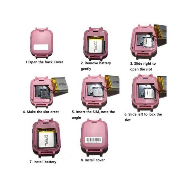Smart watch jam tangan anak smartwatch kids with camera gps tracker