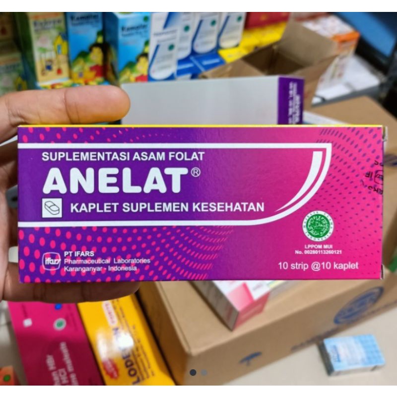 ANELAT® Kaplet ( Nutrisi Untuk Ibu Hamil, Menyusui, serta Orang Dewasa)