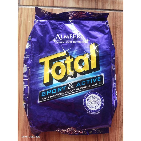 Deterjen bubuk total almeera 800 gram