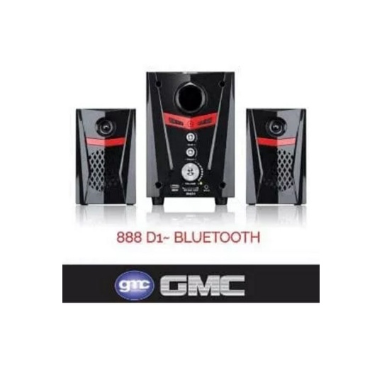 Speker GMC 888D1 BLUETOOTH, RADIO. USB, SUPER BASS.